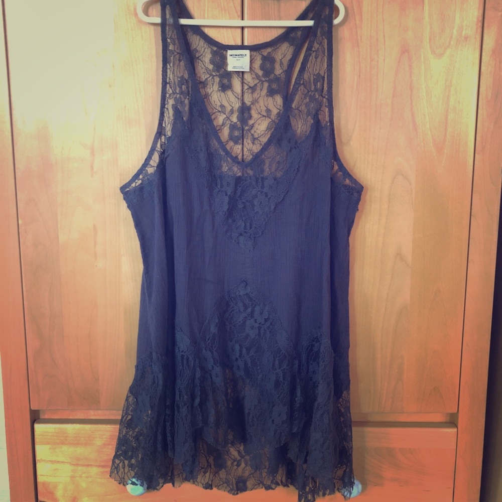 Free People Lacy Racerback Top